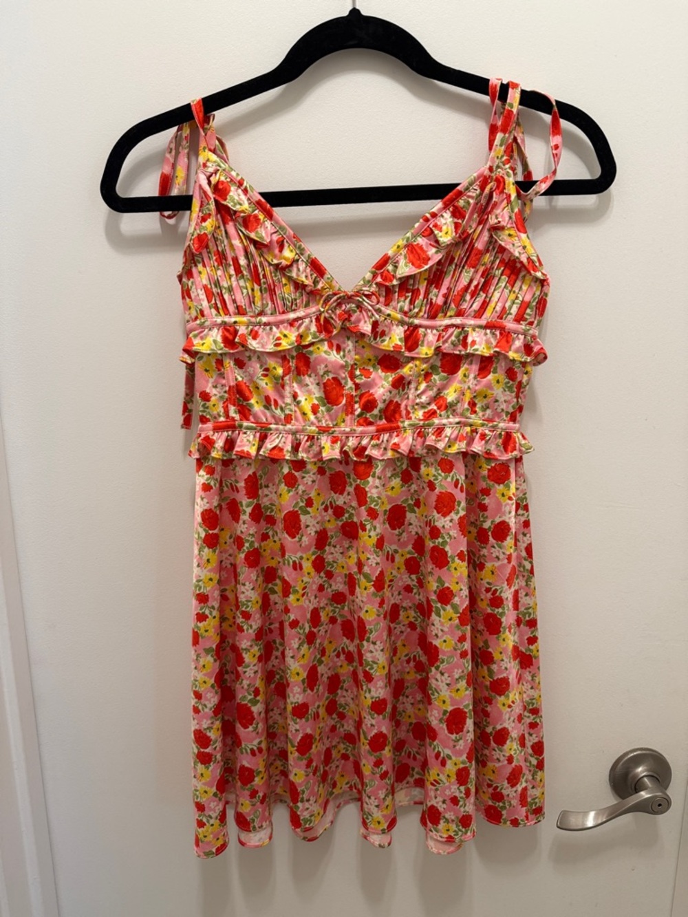 For Love and Lemons Floral Mini Dress